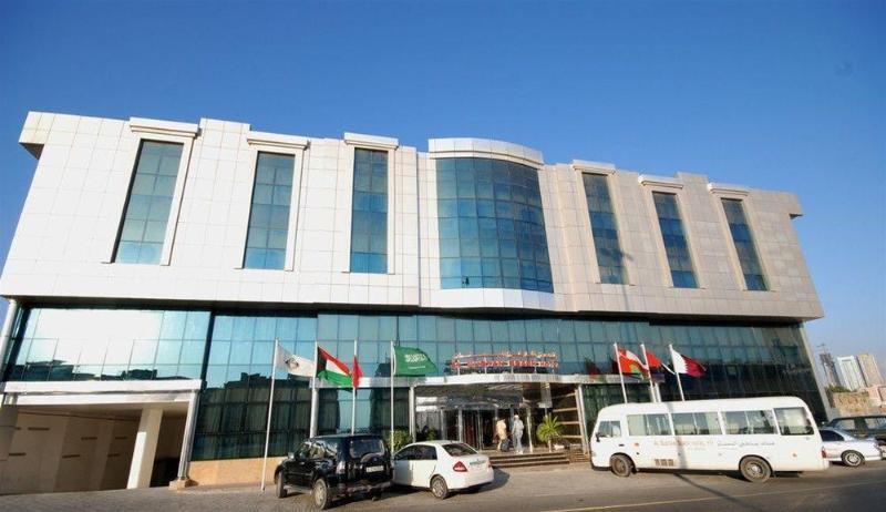 Hotel Al Bustan Flats Sharjah Exterior foto